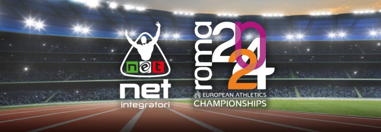 Moldes tra gli sponsor degli Europei di Atletica di Roma 2024 con Net integratori